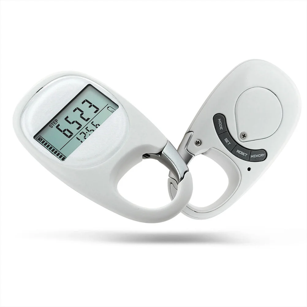 

Mountain Climbing Running Pedometer with Clip Adults Fitness Information Tool