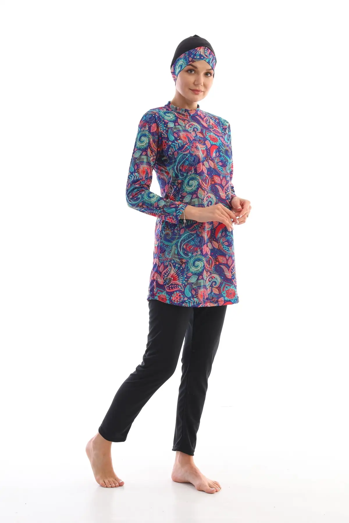 

Закрытая лайкра хиджаб-купальник Hasema