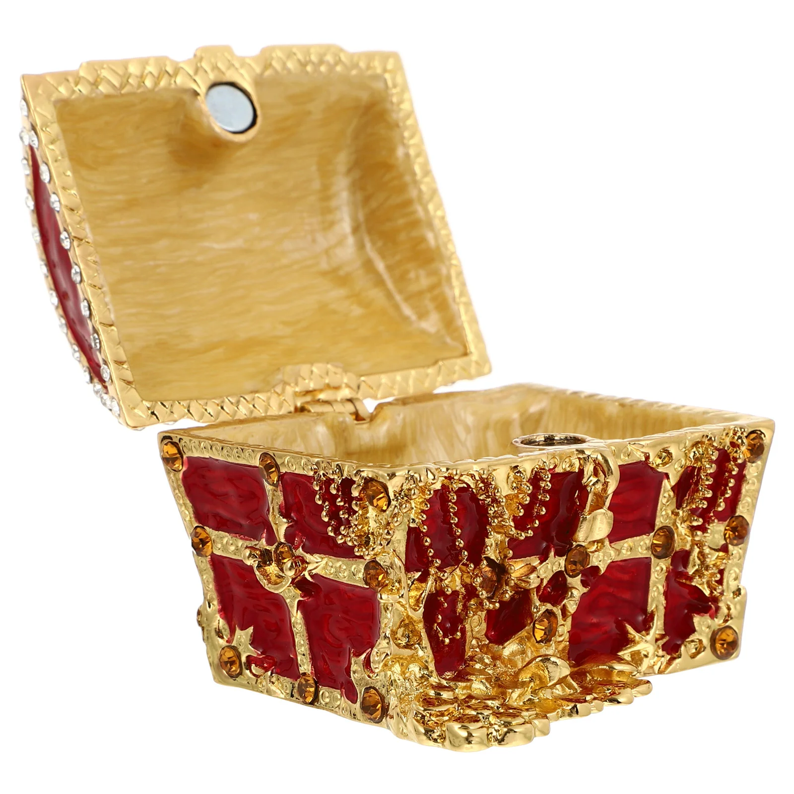 

Creative Jewelry Box Treasure Case Jewelry Storage Box Ring Earrings Box