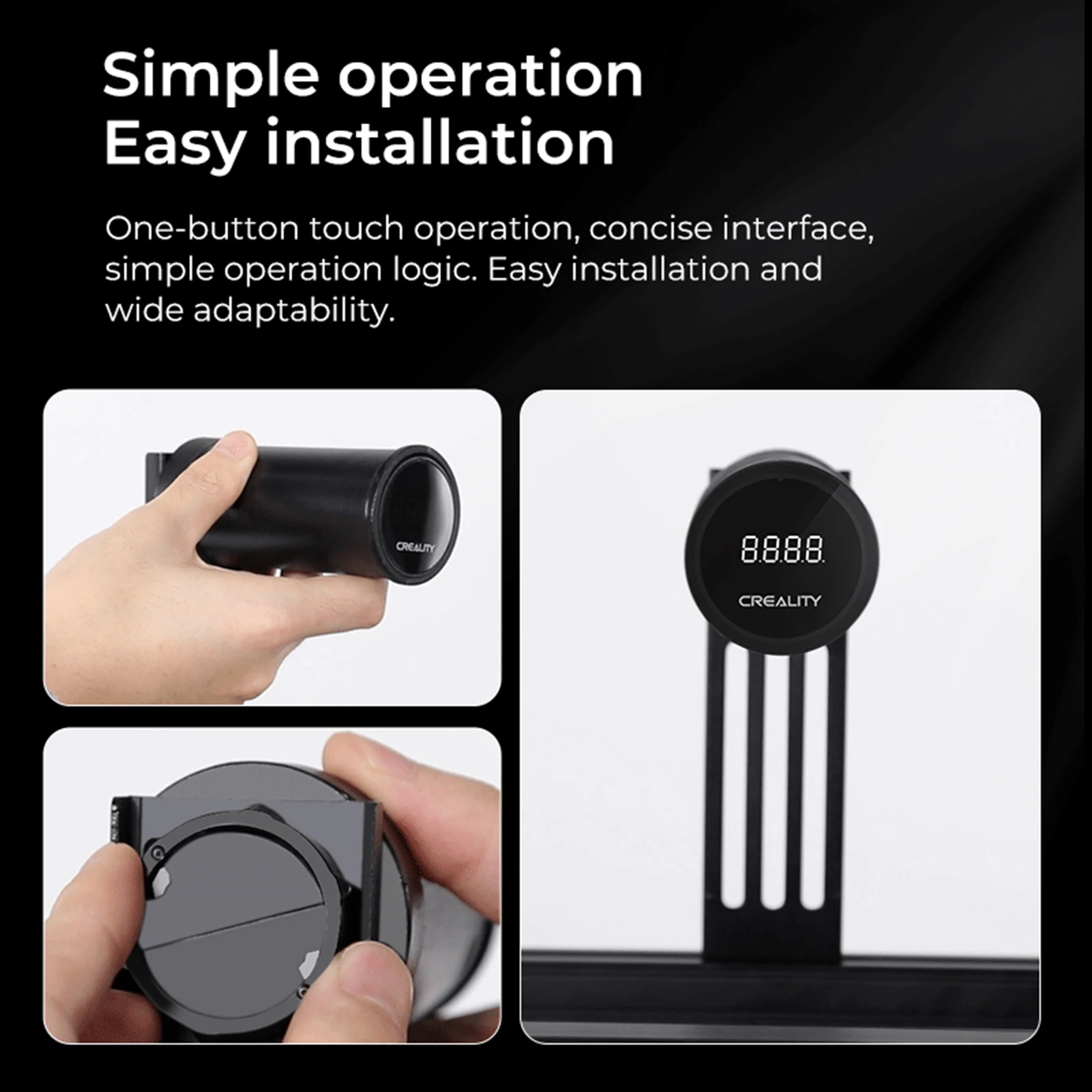 Creality 3D Digital Spool Rack-S (Single) подходит для всех 3D-принтеров FDM поддержка точного