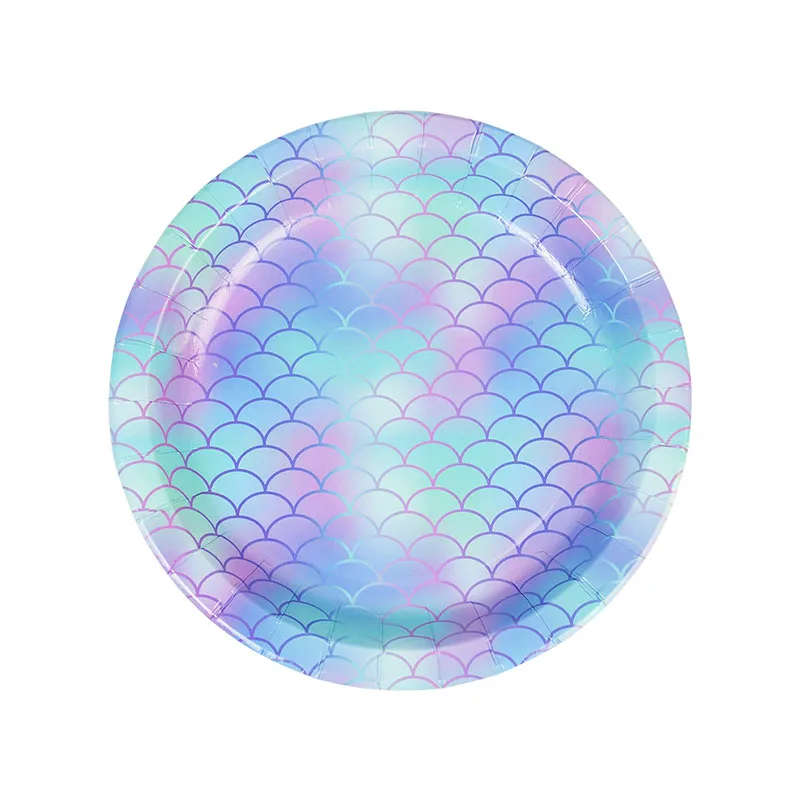 

Одноразовая посуда Disney для принцесс, Русалочки, украшения для детского праздника, товары для дня рождения для девочек, чашки-тарелки, соломенные салфетки