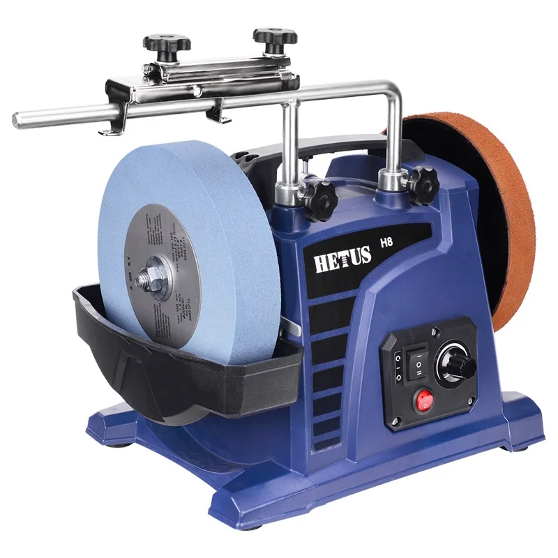 

10 inch water-cooled chisel kitchen knife scissor sharpening machine grinder electric knife sharpener