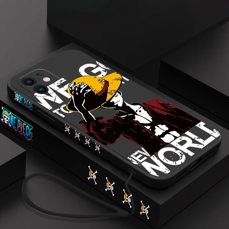 

Anime Ones Pieces Luffies Phone Case For Xiaomi Redmi Note 11 10A 10 10S 9 8 7 Pro Plus 10C 9A 9C 9T 4G 5G Cases with Hand Strap