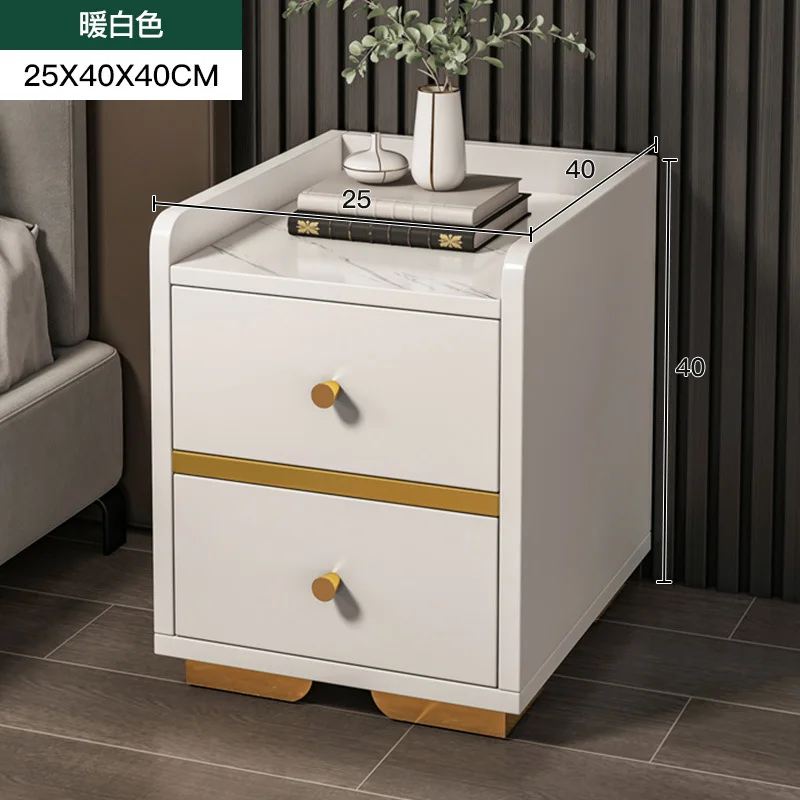 

Bedside Table Simple Modern Light Luxury Locker Simple Bedroom Bedside Cabinet Nordic Style Mini Storage Cabinet