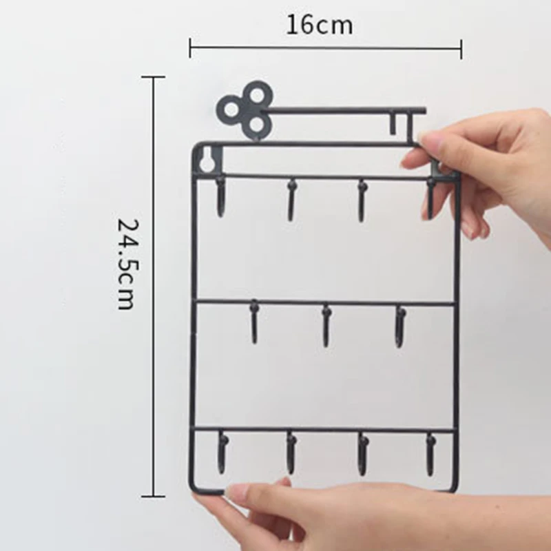 Креативные крючки стойка для хранения всякой всячины домашнее настенное