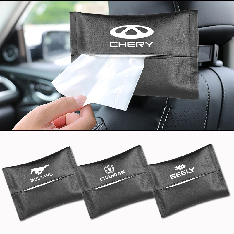 

1pcs Car Sun Visor and Seat Tissue Box Interior Details for Umbrella Corporation Tvirus Academy Cosplay Corp Pen Car Accessories