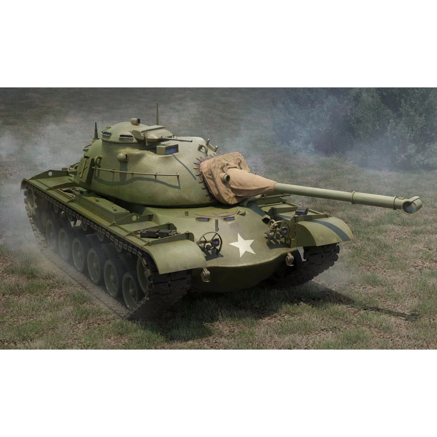 Масштаб 1/35 Trumpeter I Love комплект M48 MBT основной боевой танк пластиковые треки танки