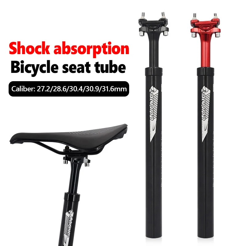 

Bicycle Seat Post Extended Shock Absorption 27.2/28.6/30.4/30.9/31.6 MTB Road Mountain Bike Seatpost Tube Accessories XA363Q
