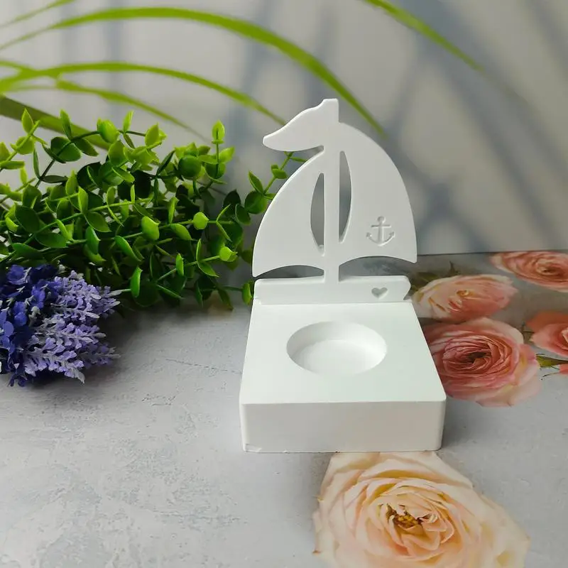 Форма для мастики в виде парусной лодки силиконовая форма самостоятельного