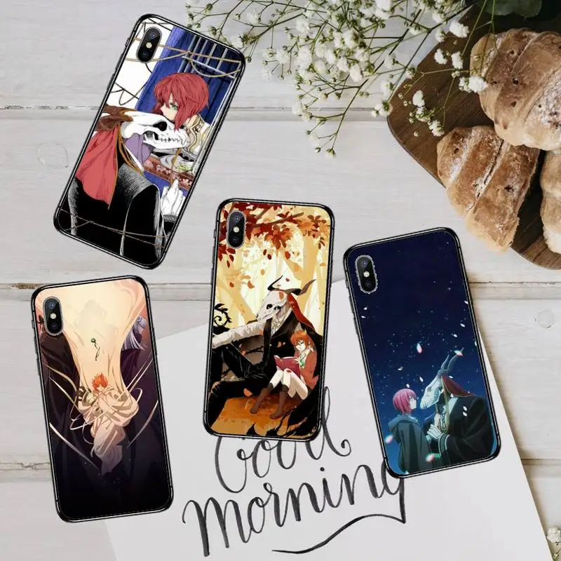

The Ancient Magus' Bride anime Phone Case For iphone 12 11 13 7 8 6 s plus x xs xr pro max mini shell