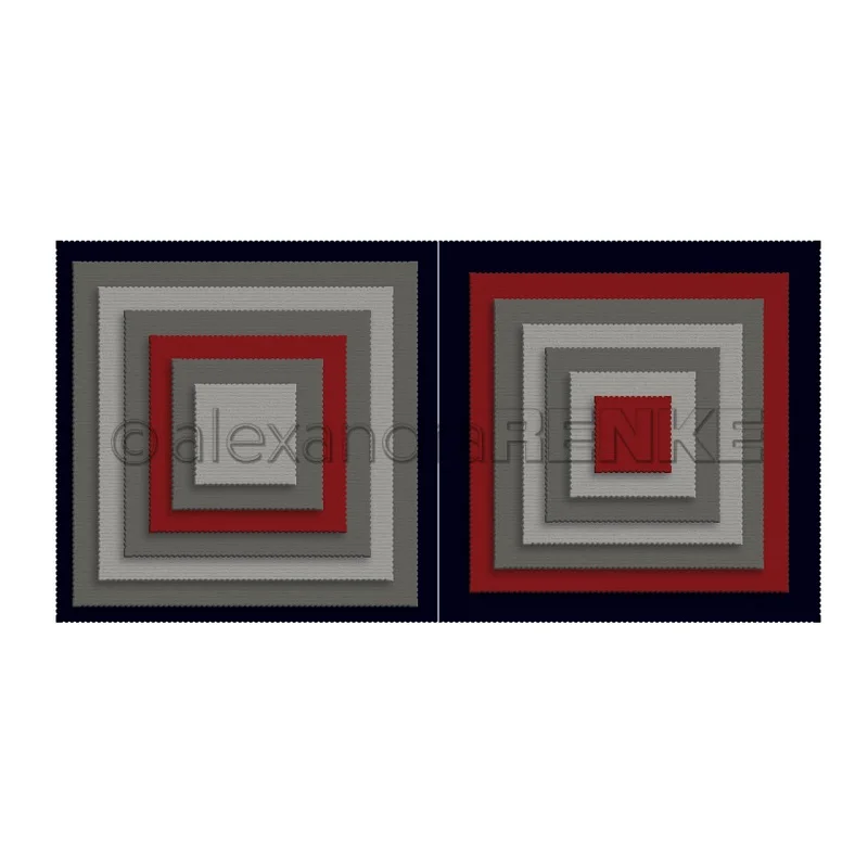 

Red Black White Square 2022 New Metal Cutting Die for DIY Scrapbook Craft Die Cutting Die Maker Photo Album Template Handmade De