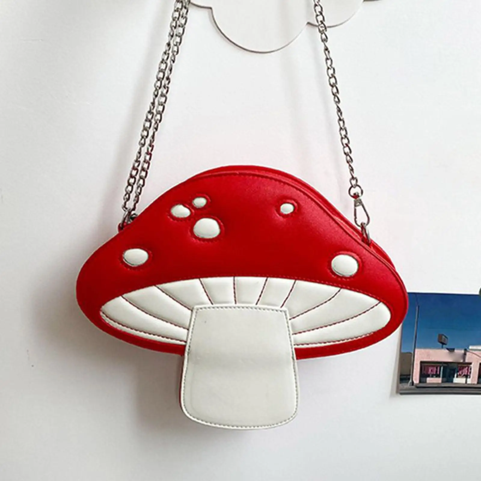 Женская сумка из искусственной кожи в форме гриба