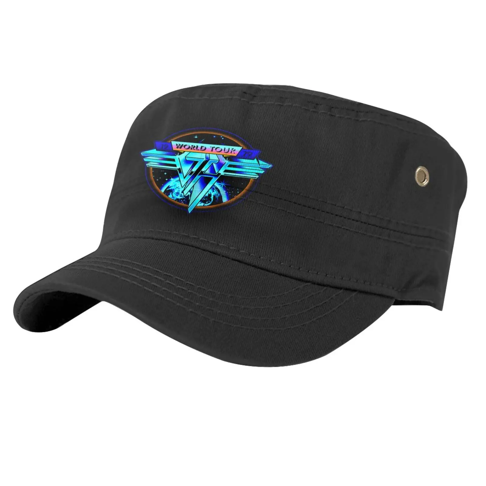 

Van Halen World Tour 6753 Caps For Men Cap Male Baseball Caps Beret Women Knitted Balaclava Man Hat Summer Hat Hat Russian Hat