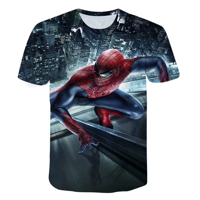 

2022 Summer Children's Anime Children 3D Printed T-Shirt Girl Harajuku Boy Children's Movie Boy Shirt Short-Sleeved Comic Shirt
