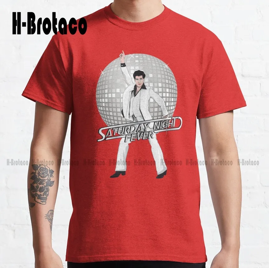 

Классическая женская футболка с принтом субботы ночи, рабочая рубашка с цифровой печатью, модные Необычные смешные футболки для отдыха