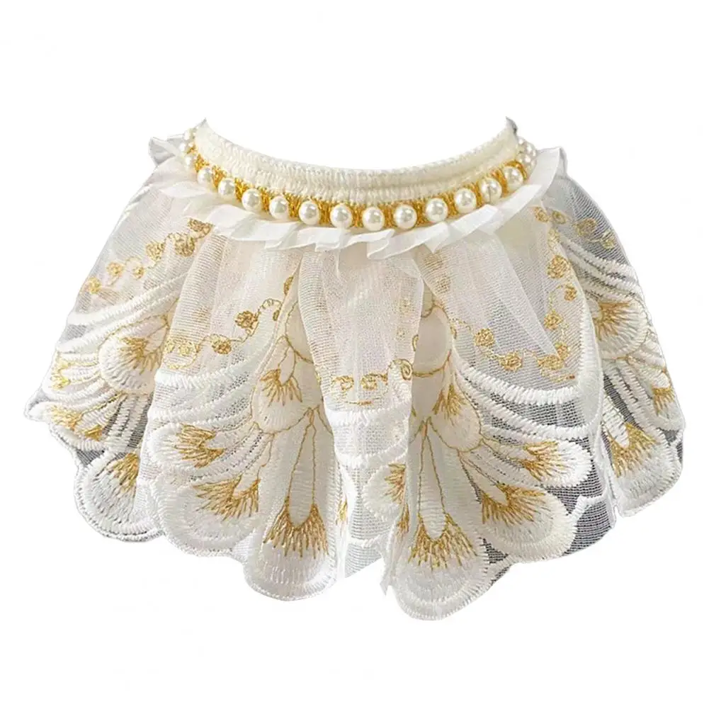 

Ошейник для домашних животных изысканное ожерелье для домашних животных визуальный опыт светильник роскошный шарф для домашних животных