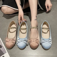 vintage flats pearl rhinestone ballet mary jane casual shoes womens comfort moccasin shoes work flats 2022 fall womens singles