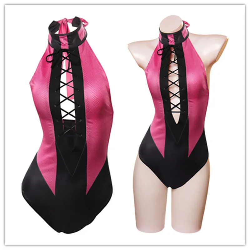 

Костюм для косплея Mortal Kombat Mileena, комбинезон, купальный костюм, костюмы на Хэллоуин, карнавальный костюм