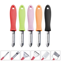 multifunction fruit vegetable potato peeler stainless steel knife plastic handle slicer easy peel blade tool for kitchen