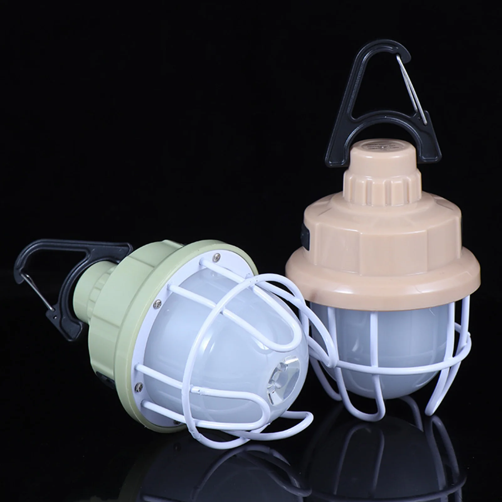 

LED Camping Lantern 4 Light Modes Camping Light Waterproof Tent Light Lightweight Lantern Flashlight With Carabiner Clip Camping