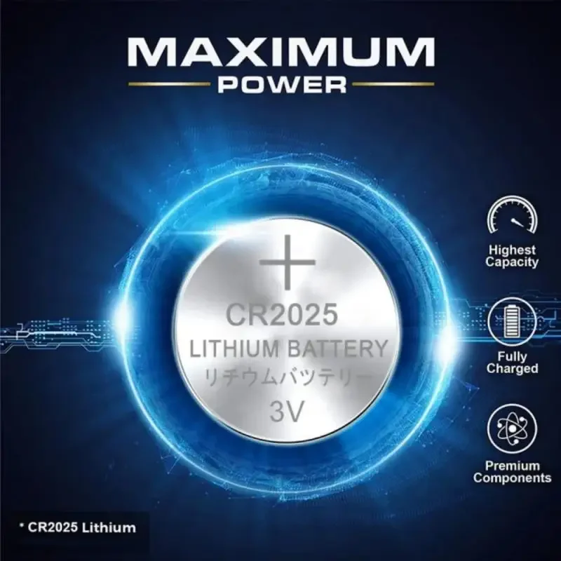 50/20/10PCS CR2032 3V Lithium Battery 210mAh For Watch Toy Calculator Car Key CR 2032 DL2032 ECR2032 Button Coin Cells