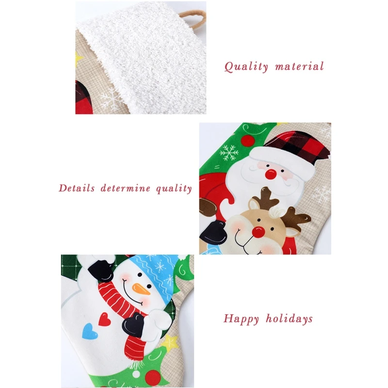 Подвеска в виде рождественской елки Санта/Снеговик |