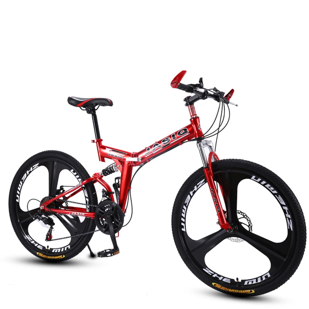 

Mountain Bike Road Bike Fold Bicycle 24/26 Inch Variable Speed Shock Absorption Cross Country Disc Brake Adult