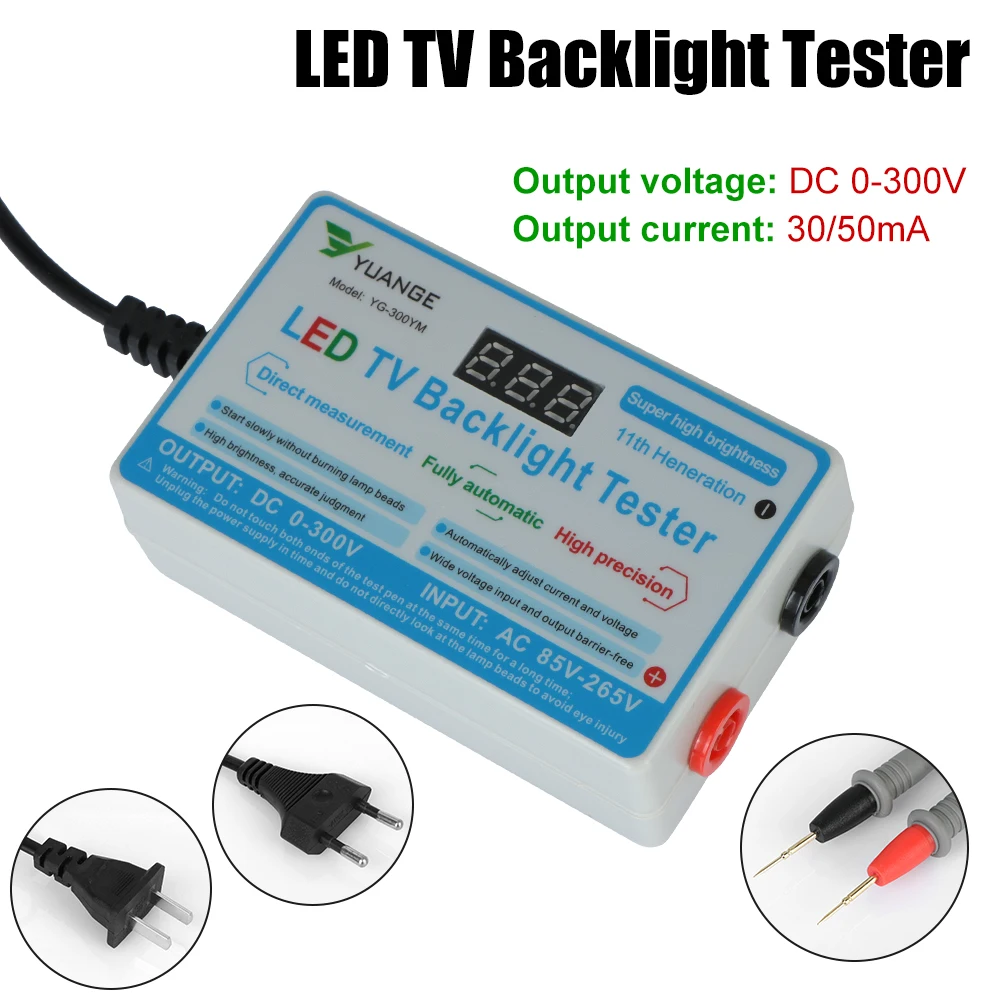 

TV LED Tester LED Lamp and TV Backlight Tester LED Strips Beads Test Tool Measurement Instruments 0-330V Output Multipurpose