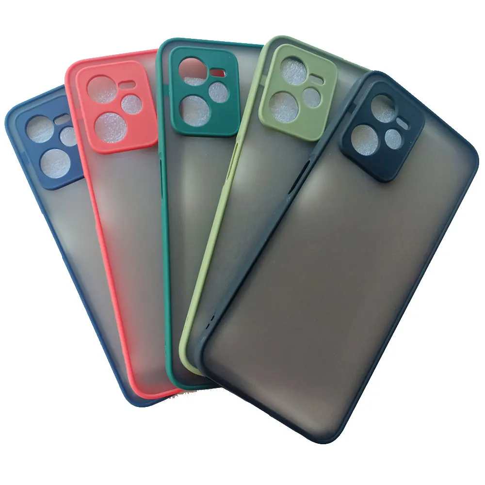 Для Realme C35 защитный противоударный чехол для телефона матовая задняя крышка RMX3511