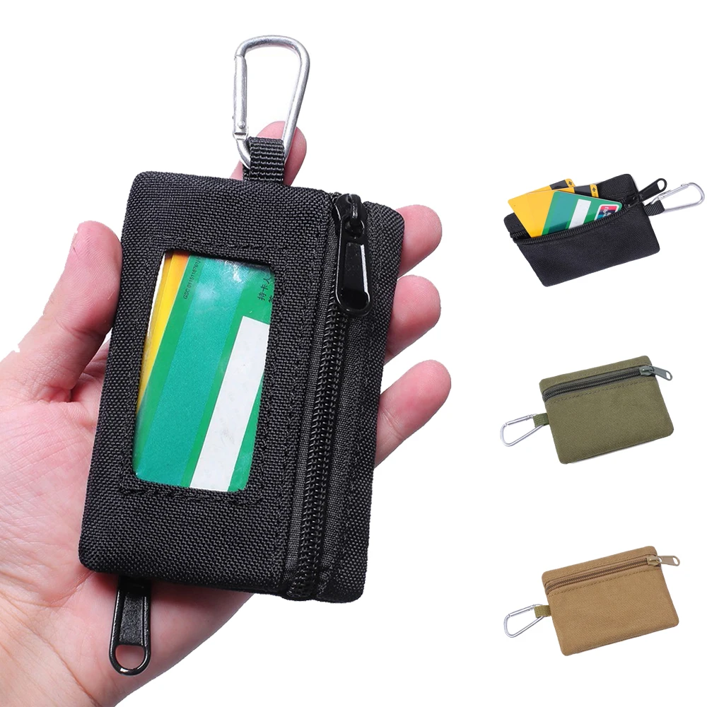 

Тактический чехол-кошелек с системой «Молле», портативный дорожный рюкзак, водонепроницаемый чехол для инструментов, сумка для карт для ке...