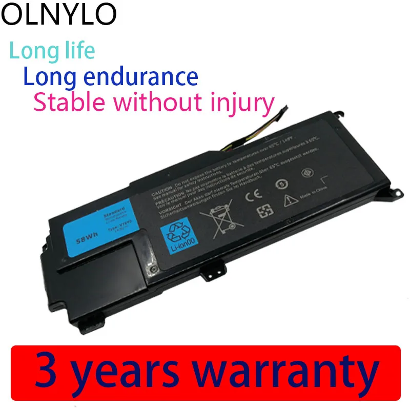 

Аккумулятор для ноутбука Dell XPS L412x L412z 14z 14Z-L412X 14Z-L412Z, оригинальный V79Y0 V79YO YMYF6 0YMYF6, 14,8 в, 58 Вт/ч