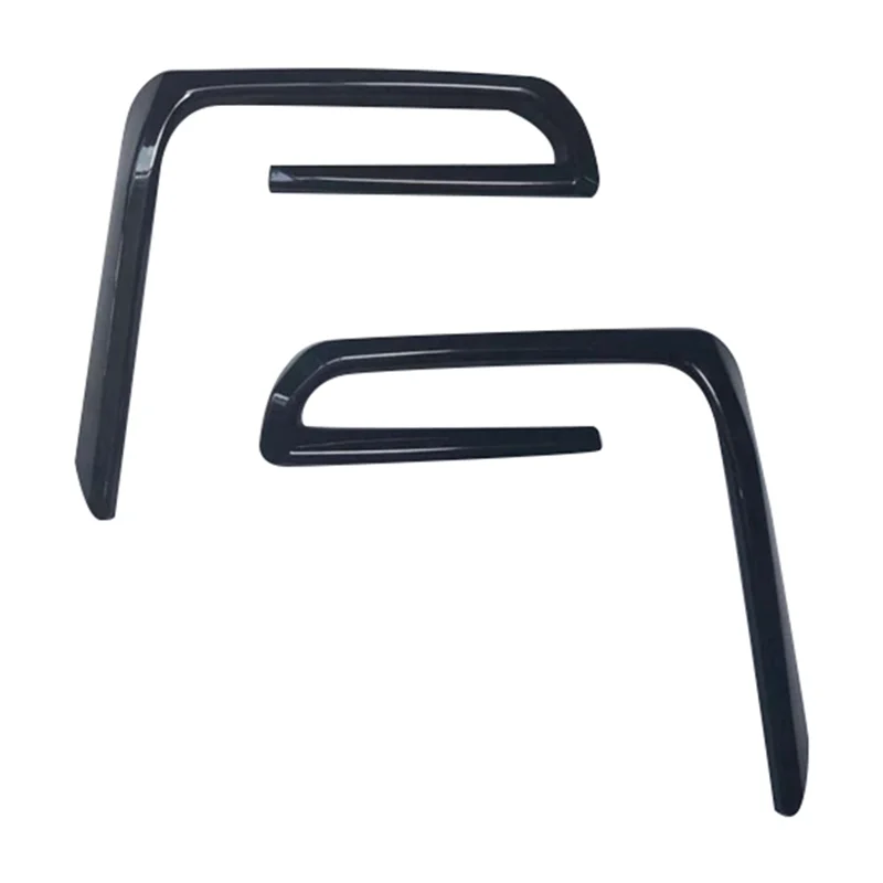 

Car Glossy Black Front Bumper Lower Grille Trim Strips Fog Light Cover Trim For-BMW X5 G05 2022+