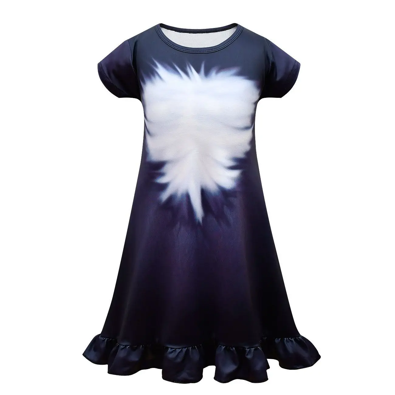 Детское платье с короткими рукавами и в стиле аниме Соник для девочек комплект