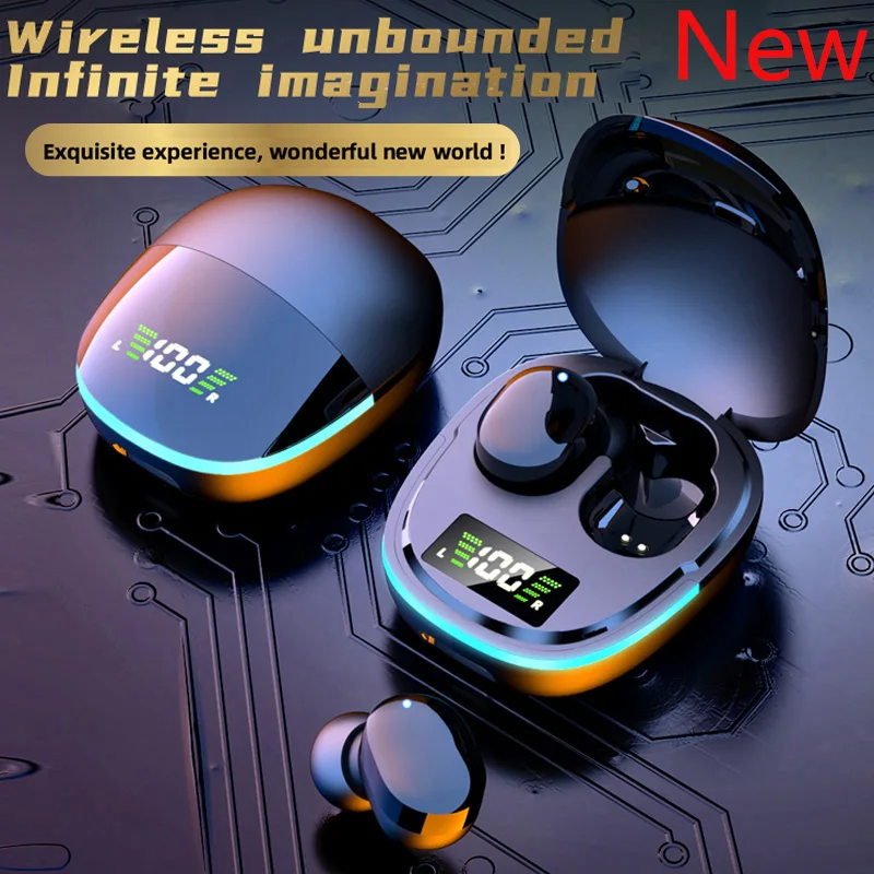

New Original G9S Wireless Bluetooth Earphones TWS Air Fone Touch noise cancelling Music earbuds Sports game headsets PK Pro6 Y50
