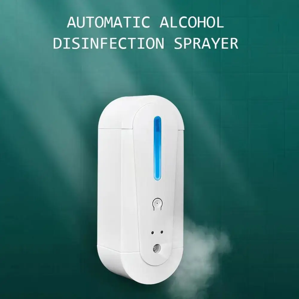 

Smart Alcohol Atomizer Soap Container No Contact Wall Hanging Hand Induction Sterilizer Spray Office Home Improvement Accessorie