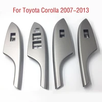 for toyota corolla 2007 2008 2009 2010 2011 2012 2013 car power electric window lift control switch cover frame panel
