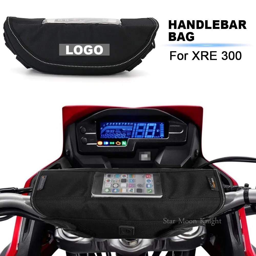 

Motorcycle Accessories For Honda XRE 300 XRE300 Waterproof Bag Storage Handlebar Bag Travel Tool bag