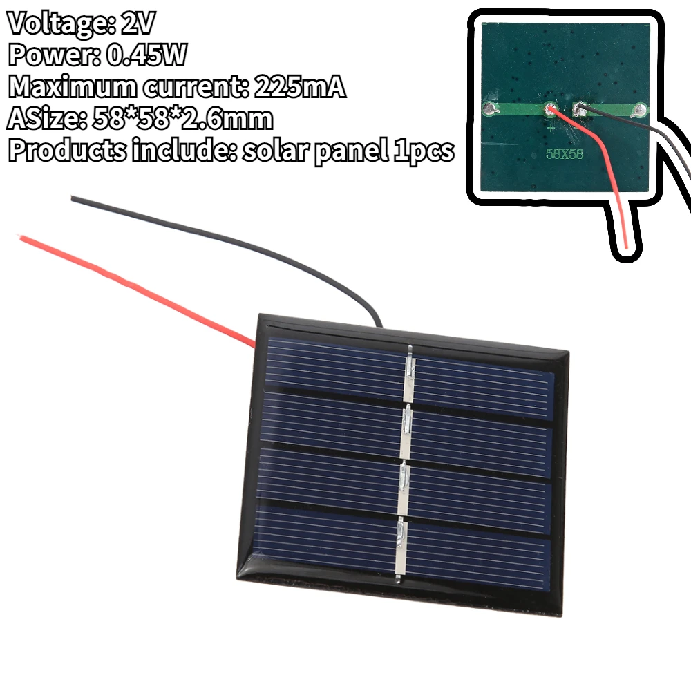 солнечная панель Комплект солнечных панелей 2 в никель-металлогидридное