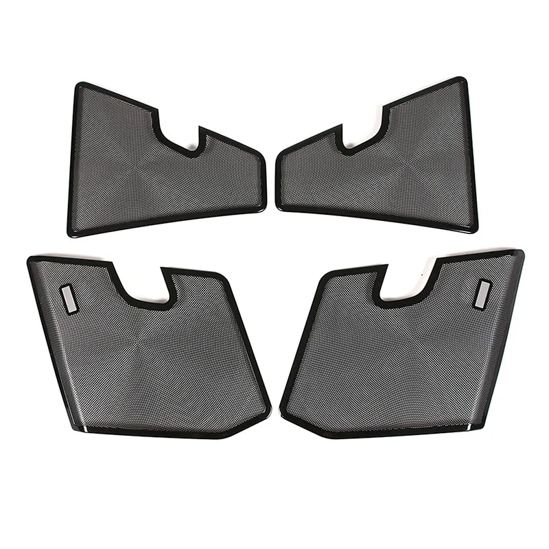 

Для Land Rover Range Rover Sport 2010-2013 из нержавеющей стали, крышка динамика двери автомобиля, декоративные наклейки, автомобильные аксессуары