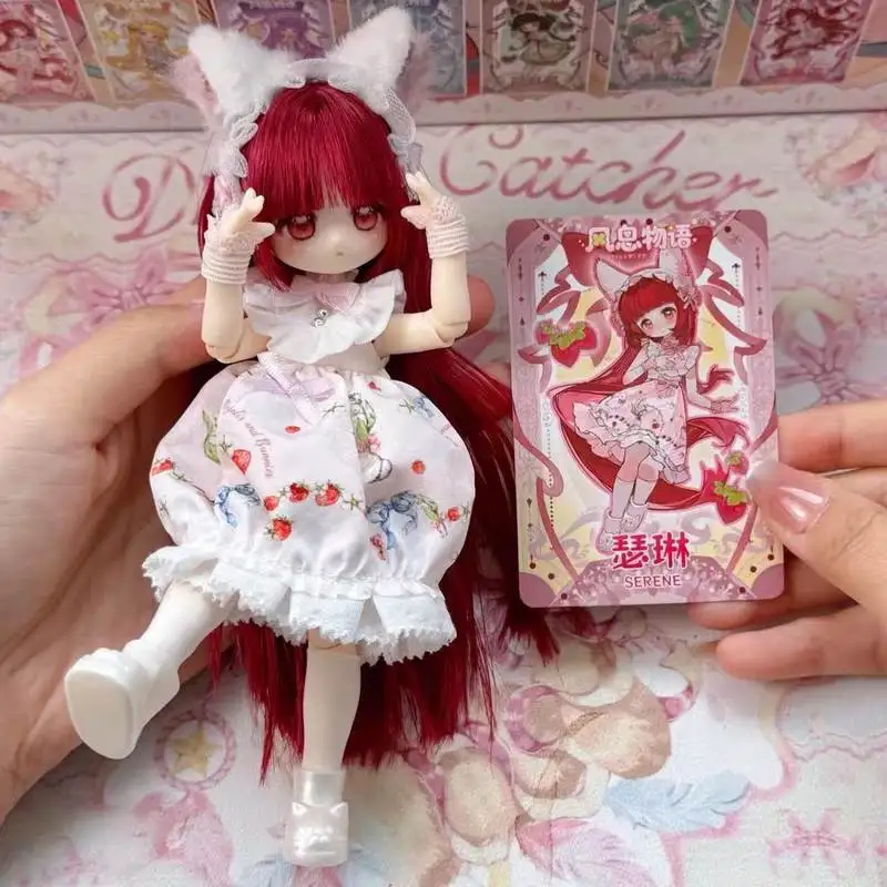 Фото Оригинальная коллекционная фигурка Inedible Doll серии Stillwind Myth, масштаб 1/12, BJD, в слепой коробке, милая кукла, настольное украшение, модель, коллекционная игрушка, подарок №5