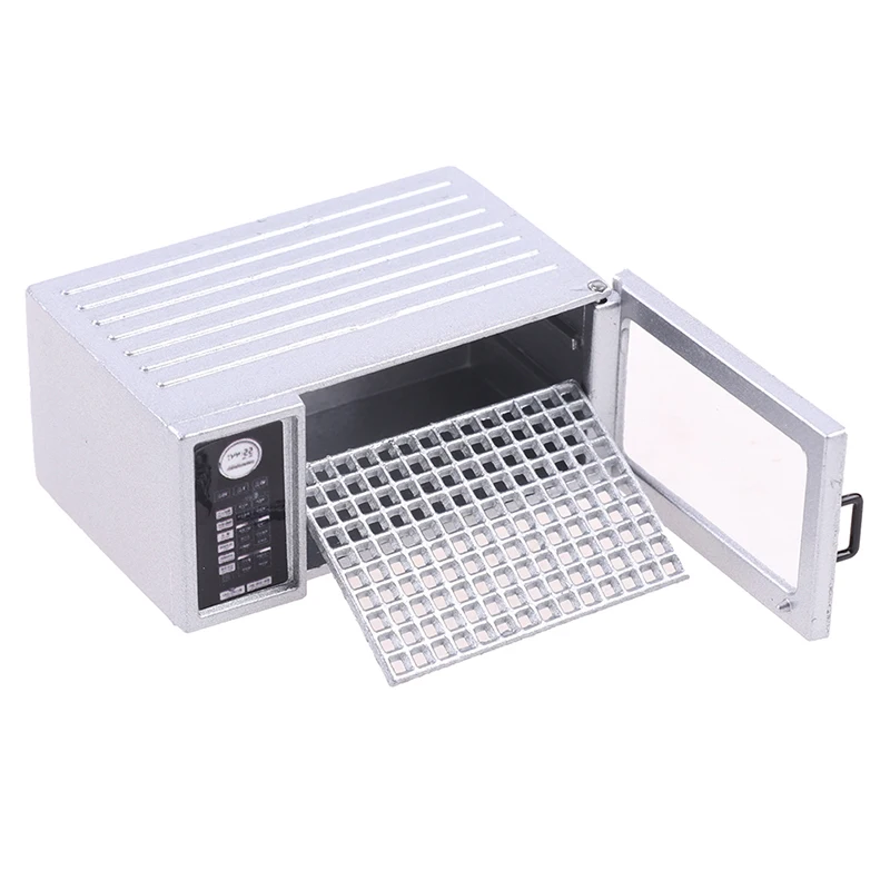 1pc 112 kitchenware cookware set for dolls house miniature home kitchen accessory modelmicrowave oven free global shipping