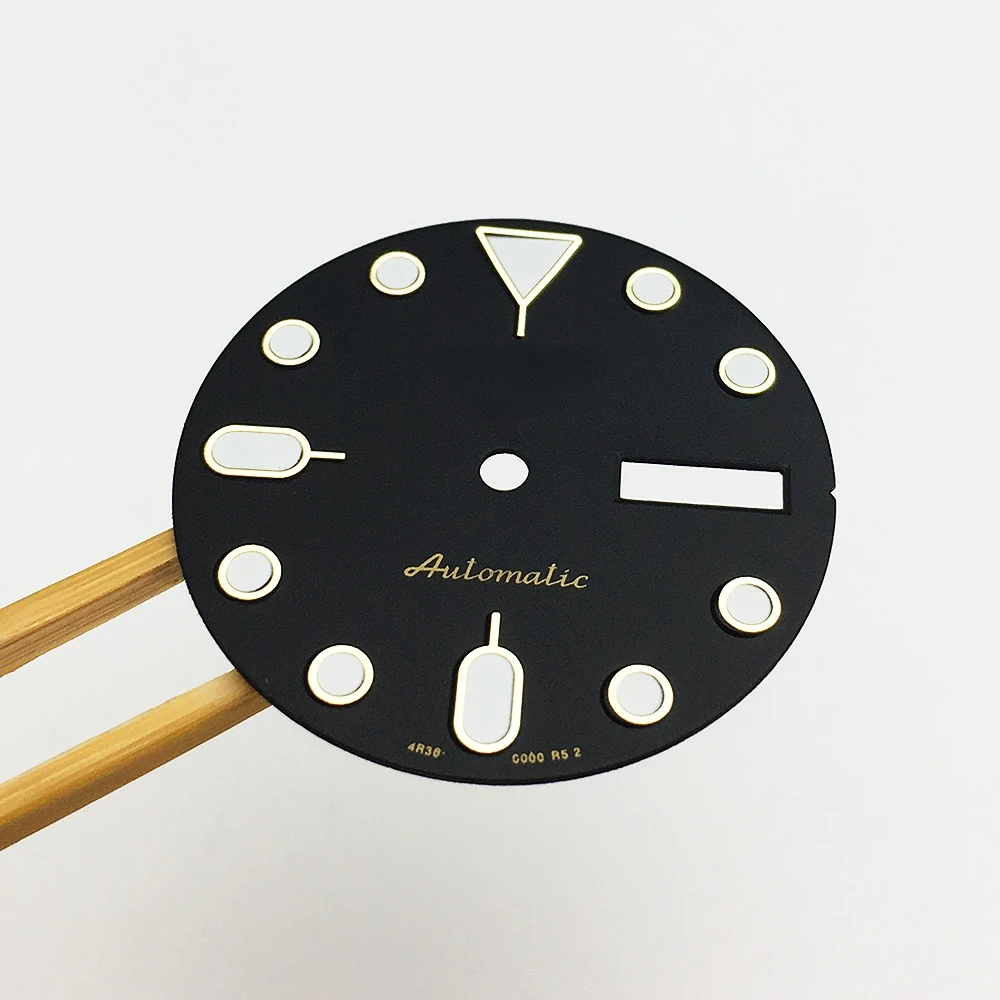 S New Watch Accessories 28.5mm Watch Dial Modified Abalone Precision Dial Luminous Literal Adaptation NH36 Surface