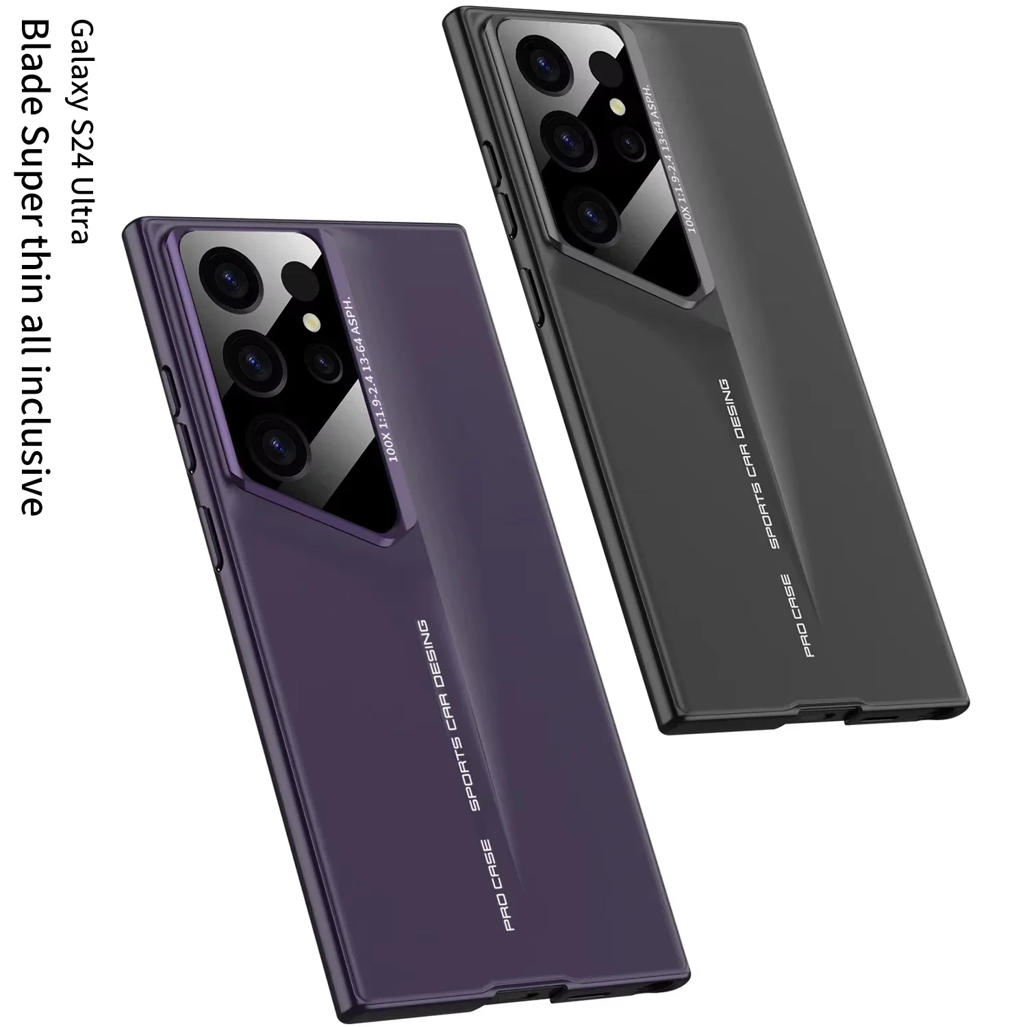 Ультратонкий чехол Razor Edge для Samsung Galaxy S24 Ultra S23 S22 модный противоударный ПК Redesign