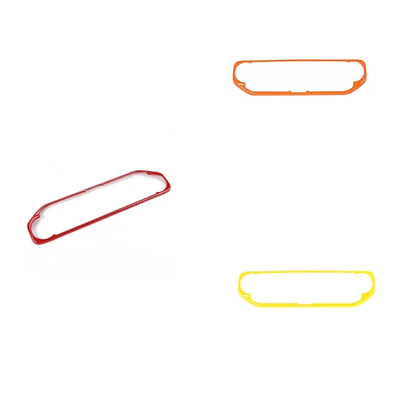 

Center Control Air Conditioner Switch Cover Trim Interior Accessories For Jeep Wrangler JL JT 2018-2021