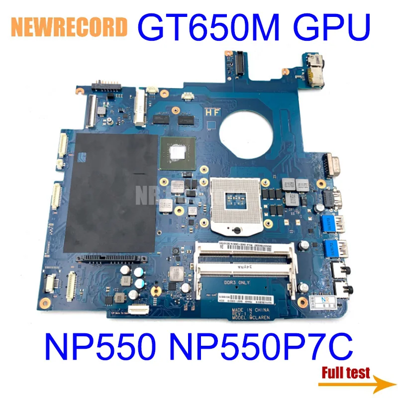 Для Samsung NP550 NP550P7C BA41-01898A BA41-01900A BA92-09951A BA92-09951B материнская плата для ноутбука HM65 DDR3 GT650M GPU Для Samsung NP550 NP550P7C BA41-01898A BA41-01900A BA92-09951A BA92-09951B материнская плата для ноутбука HM65 DDR3 GT650M GPU