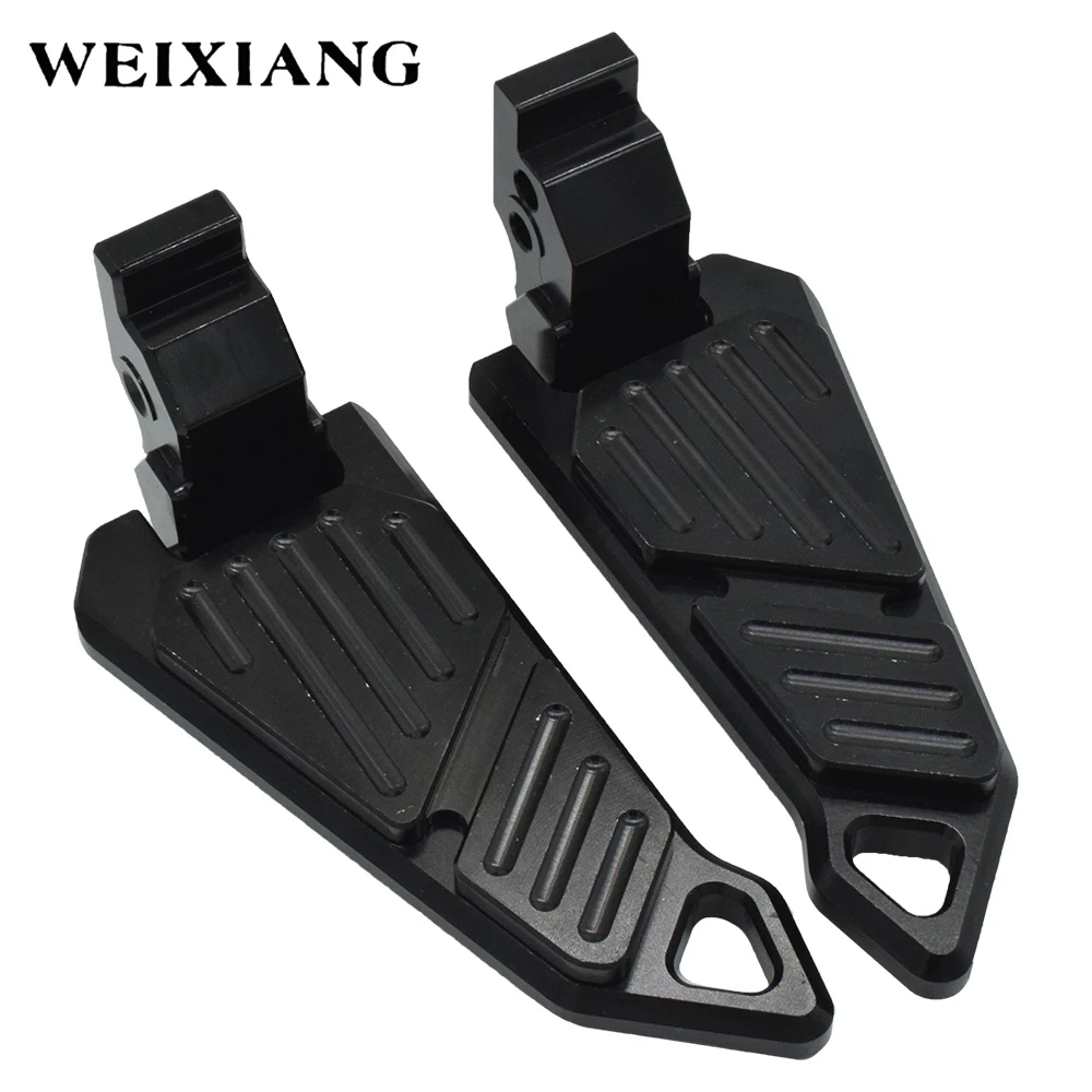 

Motorcycle Accessories rear passenger Foot Pegs pedals Footrests For Honda PCX150 PCX125