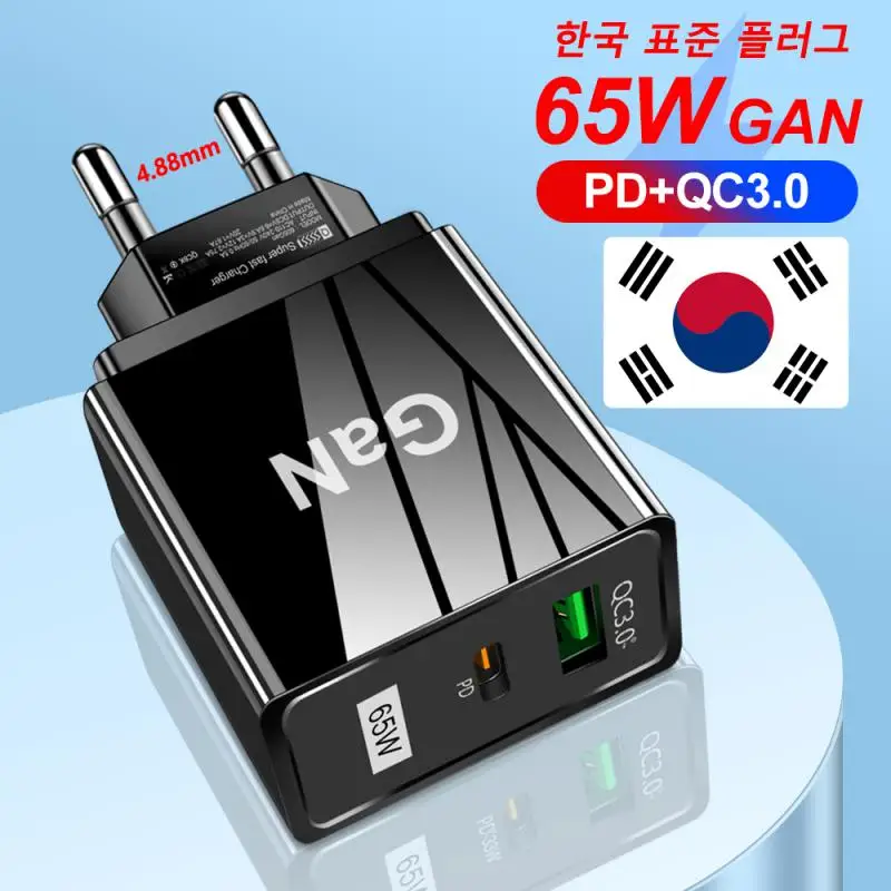 

Зарядное устройство ZHSONG GaN для планшетов и ноутбуков, устройство для быстрой зарядки, Тип C PD, Корейская спецификация, переходник для iPhone, ...