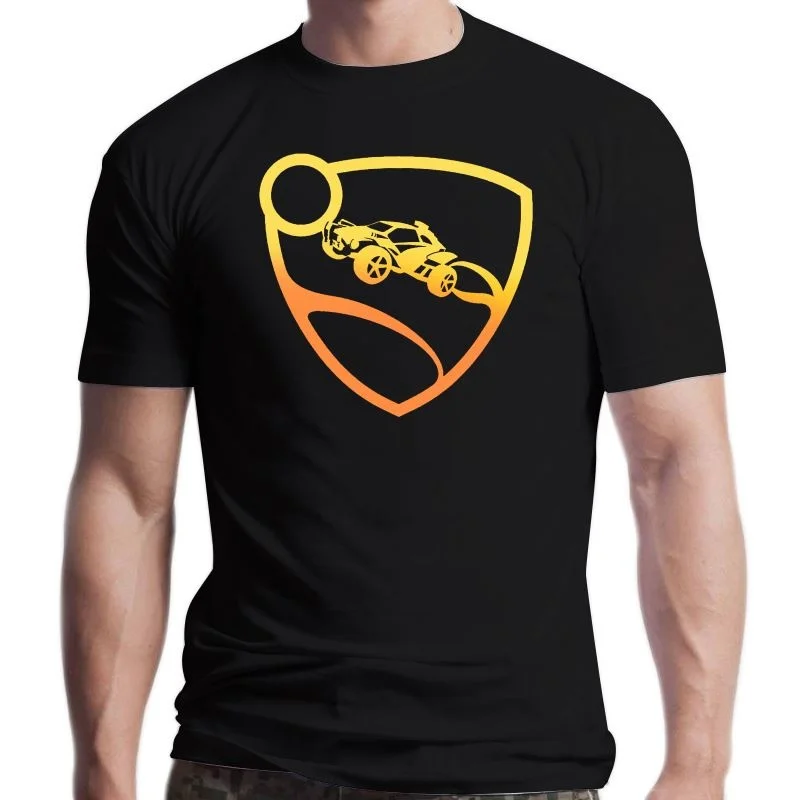 

New Rocket League Men's Orange Pro Glow Premium T-Shirt