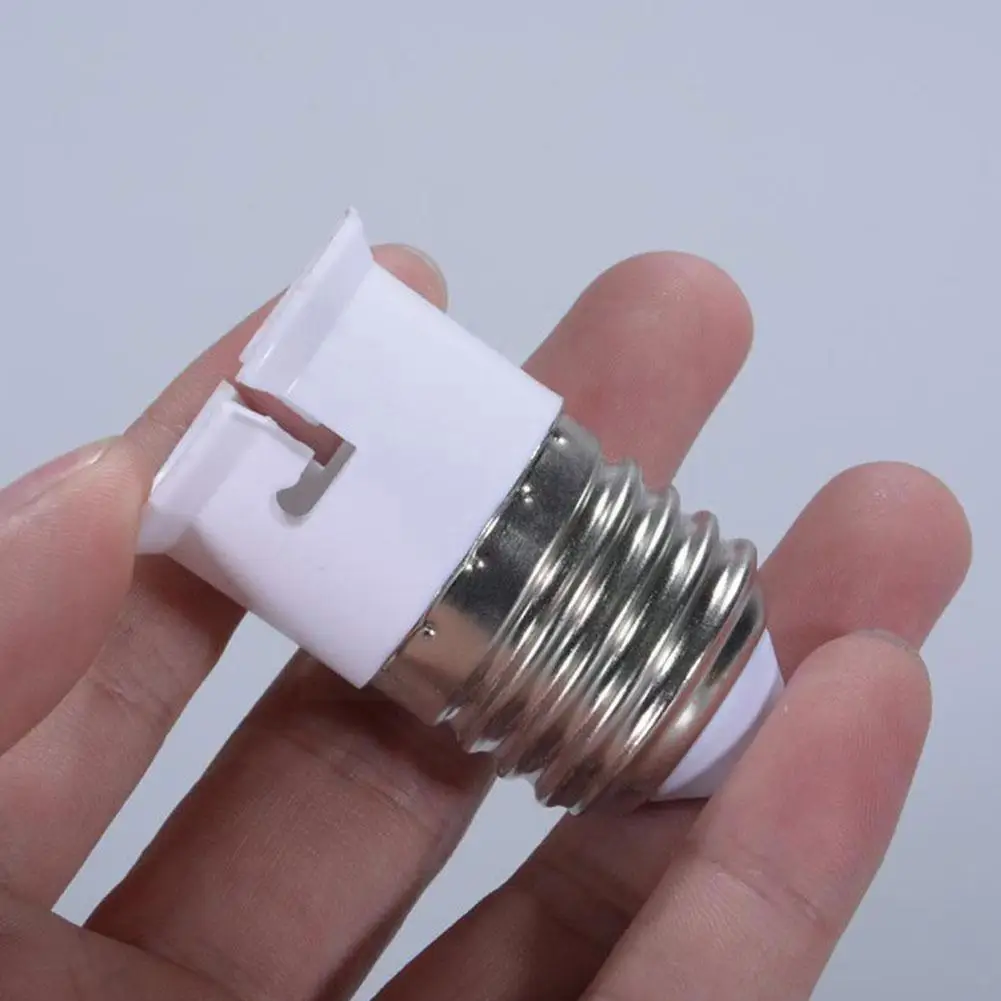 

E27 в B22 Led основание лампы конверсионный держатель адаптер частей преобразователь освещения адаптер держатель для лампы J7L4