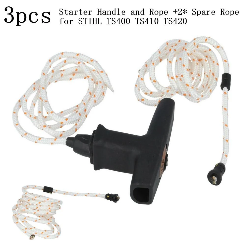 

Starter Start Pull Handle Rope Spare Cord Rope Kit For STIHL 051 064 066 076 084 088 BT360 MS380 MS381 MS640 MS650 MS650 Garden